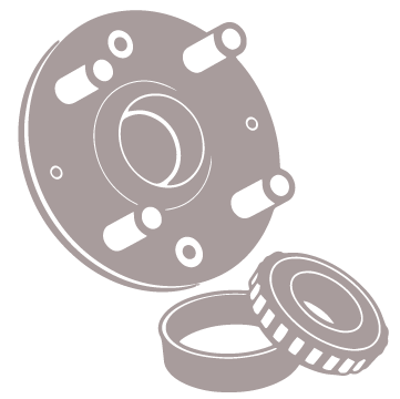 HUB PARTS-FRONT